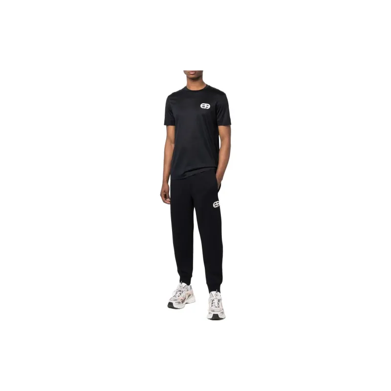 EMPORIO ARMANI SS22 T Shirt Men's Blue-1