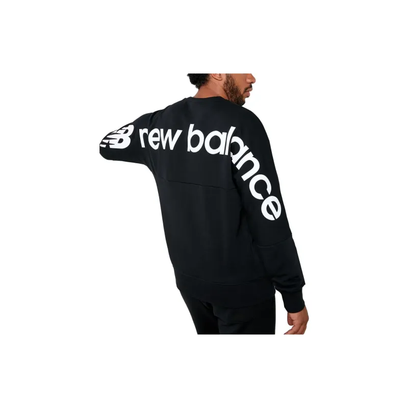 New Balance Sweatshirts Men Black-2
