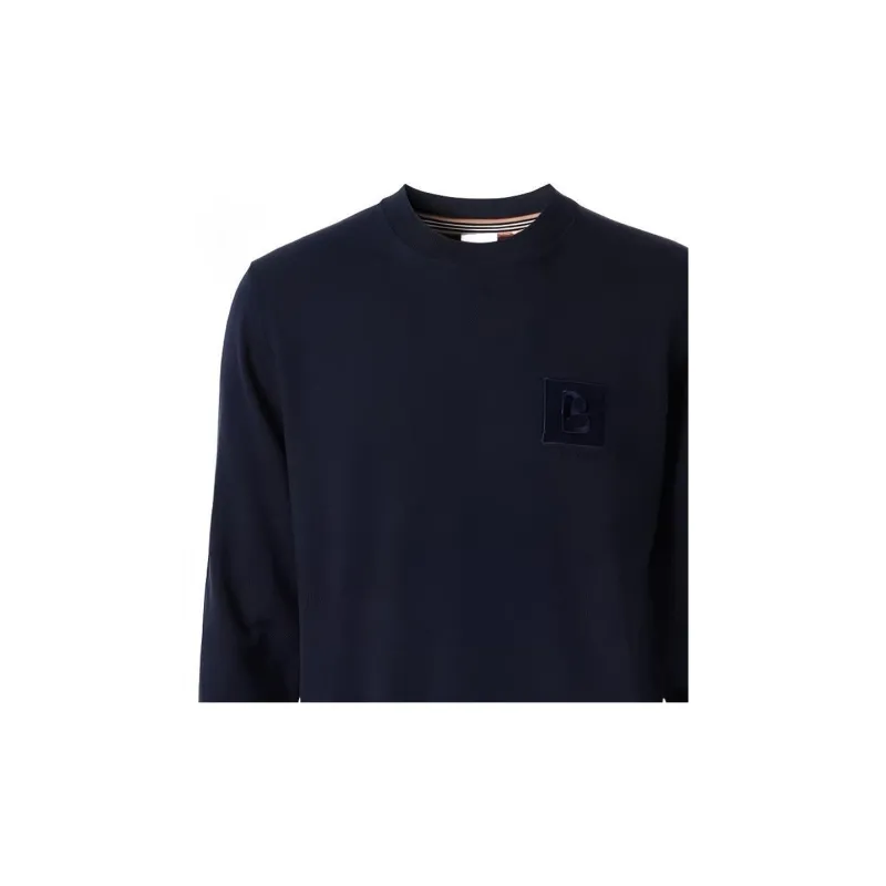 Burberry Sweater Men's Marine Blue-5