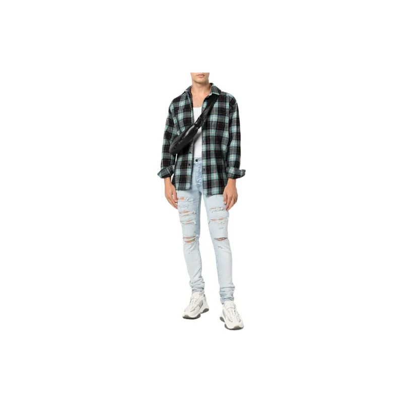 AMIRI Jeans Men Light Blue-1