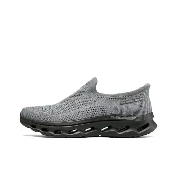Skechers MEN'S GO WALK Anti Slip Wear Resistant Low Top Casual Shoes Men's Gray