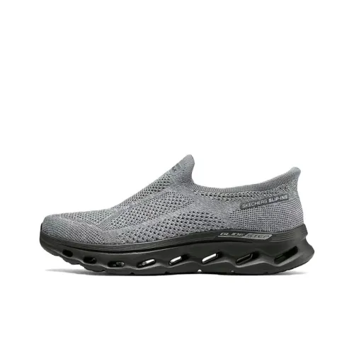 Skechers MEN'S GO WALK Casual Shoes Men Low-Top Gray