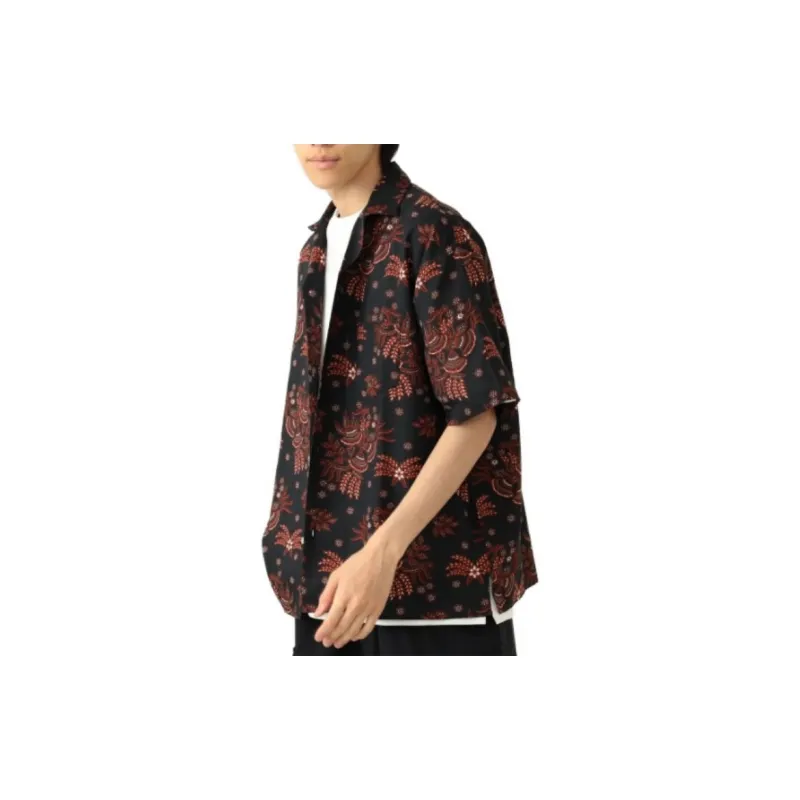 Beams Shirts Men Black-3