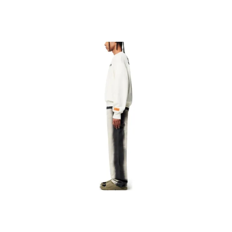 HERON PRESTON Logo Printed Crewneck Sweatshirt-4