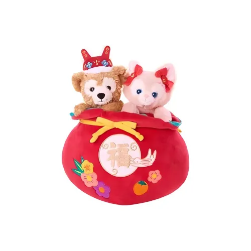 Disney LinaBell 2023 New Year Duffy And Friends Collection Dolls Plush Doll Small Size Tall Shanghai Disney