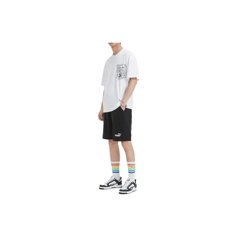 PUMA Set-in Sleeve T-Shirt Unisex White-2