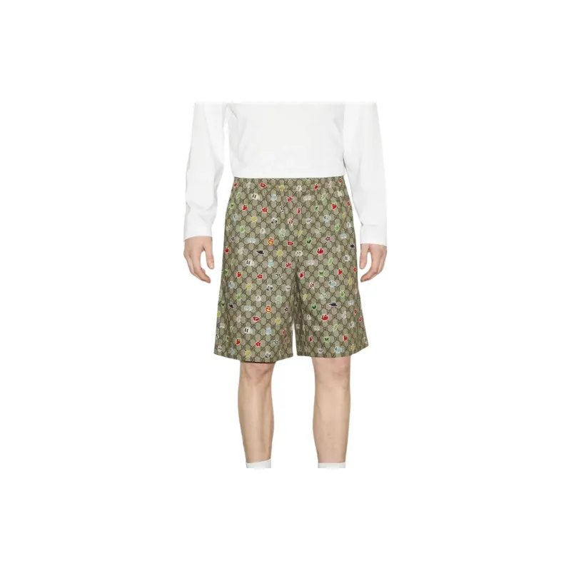 GUCCI SS24 Casual Shorts Men's Ebony-1