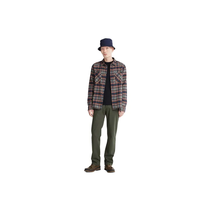 Timberland Casual Pants Men Luggage Bag Green-2
