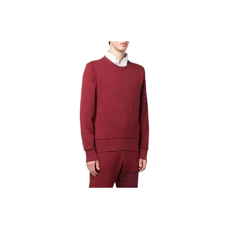 THOM BROWNE Sweaters Men Red-3