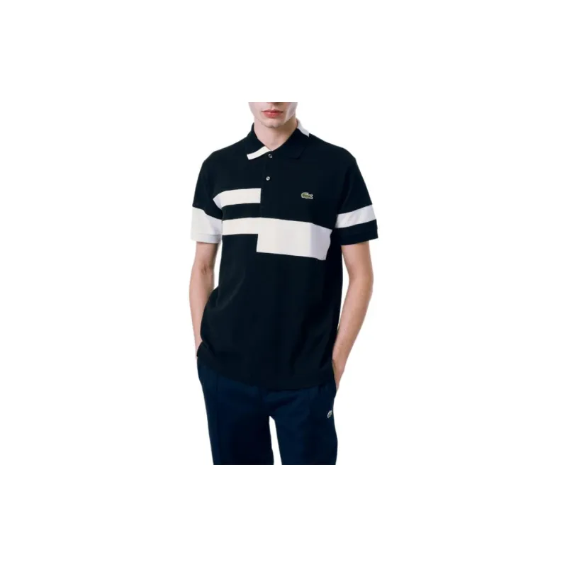 LACOSTE Polo Shirts Men Black-3