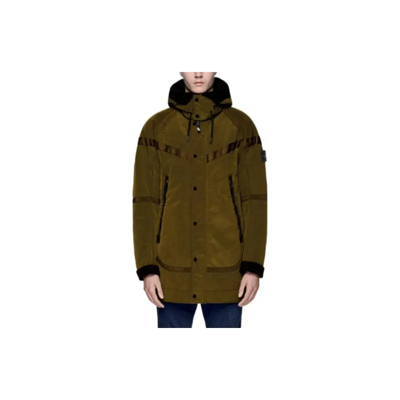 STONE ISLAND x NIKELEB FW22 Jackets Coats Men's Brown-3