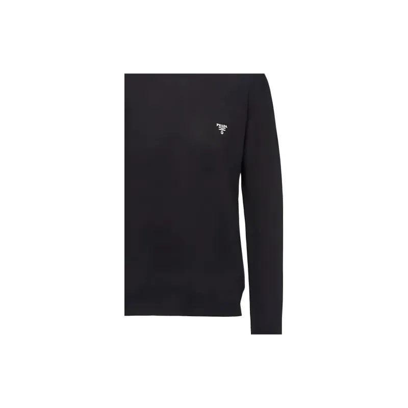 PRADA Sweaters Men Black-5