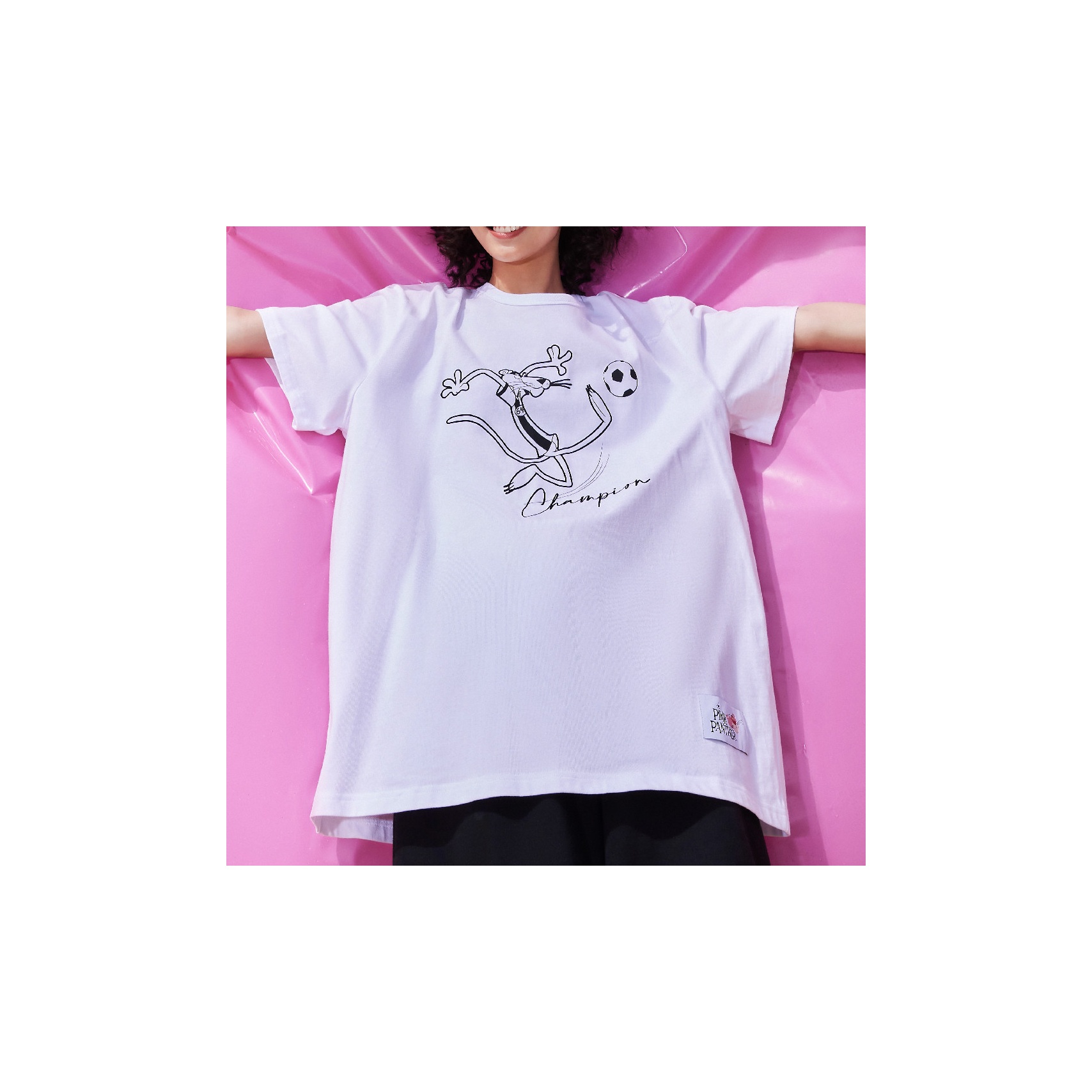 Pink Panther X Champion T-Shirts Unisex - Cheap Rcj Jordan