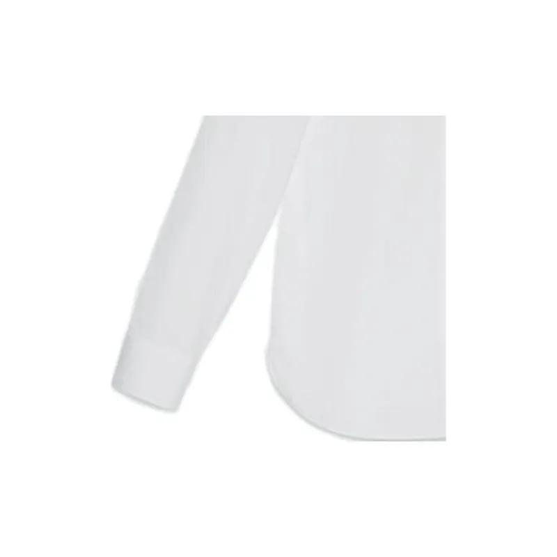 GUCCI Embroidered collar Poplin Shirt-5