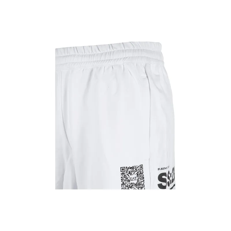 EMPORIO ARMANI EA7 Casual Shorts Men White-3