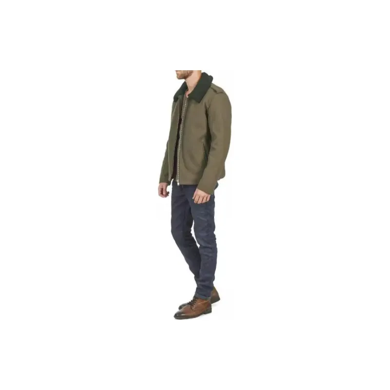 SELECTED Jackets Coats Men's Khaki-5