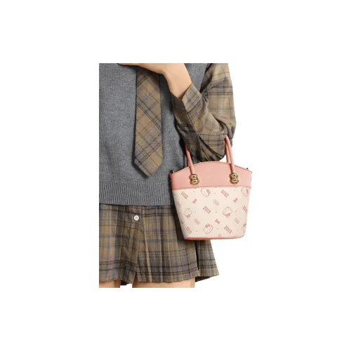 Sanrio Hello Kitty Synthetic Leather Shoulder Bag Crossbody Bag Handbag Regular Women's Multicolor
