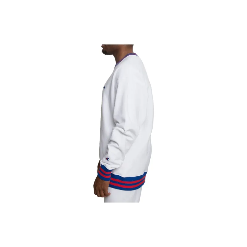 Champion Crew Neck Regular Sweatshirt US Version Unisex White-3
