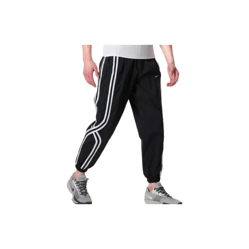 Nike Men Mid-Rise Joggers Black-4