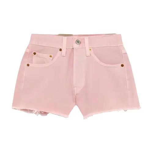 Levis Denim Shorts Women's Light Pink