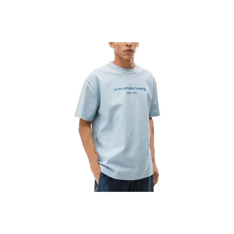 alexander wang Logo Printed Crewneck T-Shirt-3
