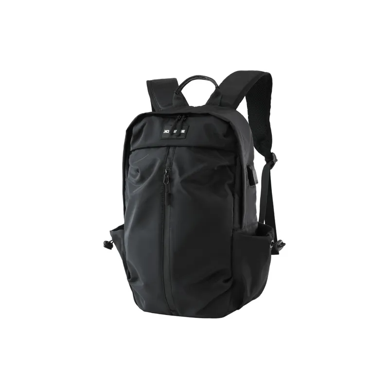 BACKSTAGE Durable Fabric Backpack Men's Black-2