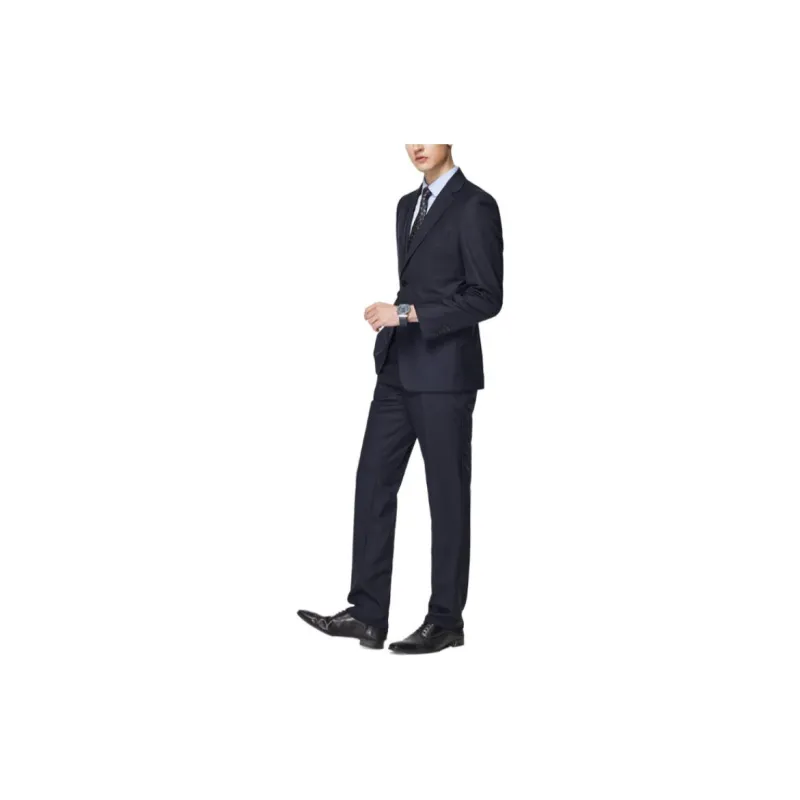FIRS Business Suit Men's Navy Blue-2