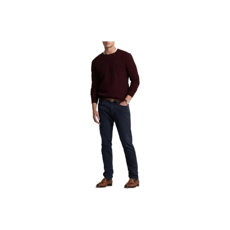 Polo Ralph Lauren FW22 Knitwear Men's Red Brown-1