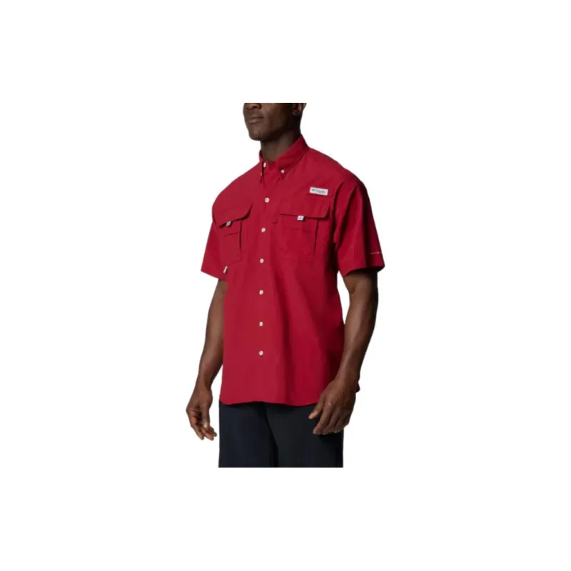Columbia PFG Bahama™ II Shirt Men's Deep Red-3