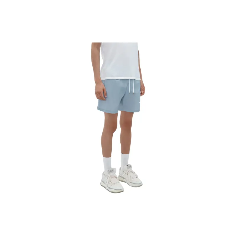 AMIRI Ma Bar Logo Swim Trunk Casual Shorts Men's Blue-3