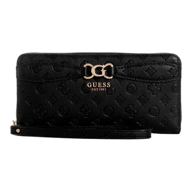 GUESS Artificial Leather Wallet Women's Black-0