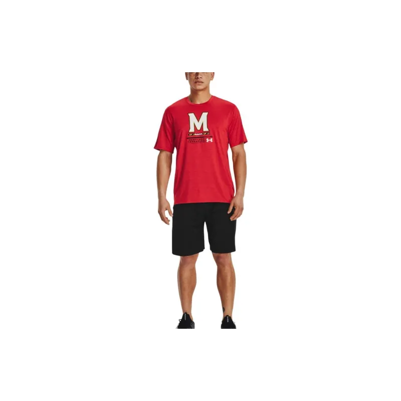 Under Armour Tech T Shirts Men Red-3