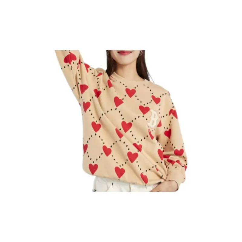 MLB Sweatshirts Unisex Camel-1
