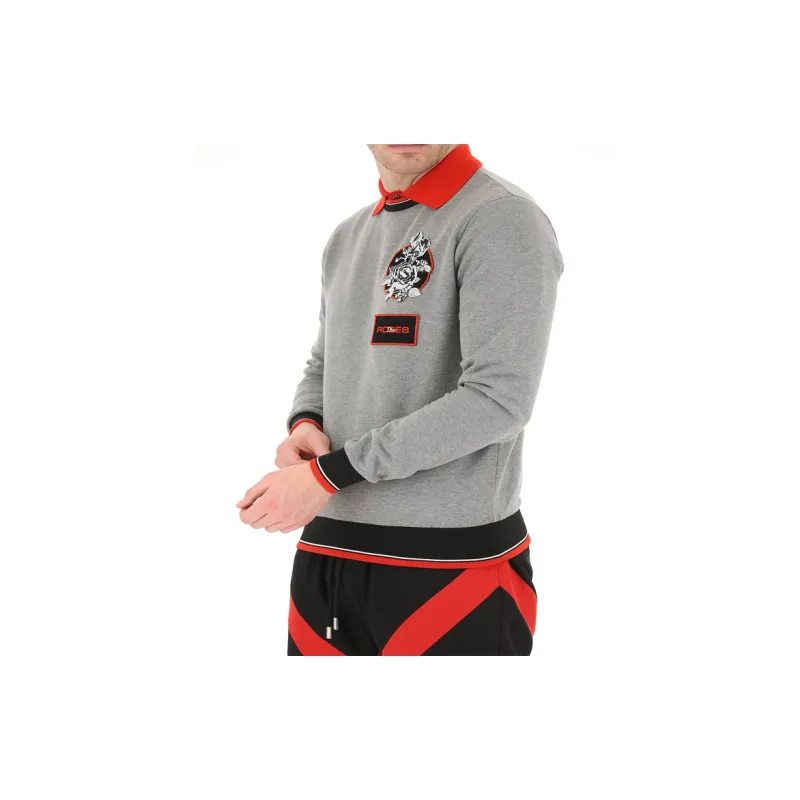 DIOR Quarterly New Products Sweatshirts Men Gray-3