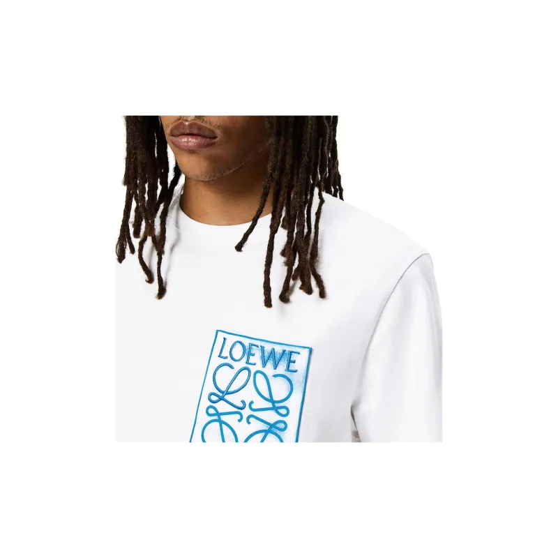 LOEWE Anagram Fake Pocket T shirt-4