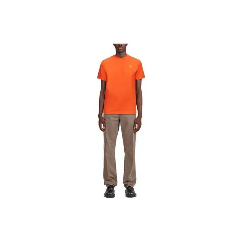 Ferragamo Logo-appliqué Cotton T-shirt-1