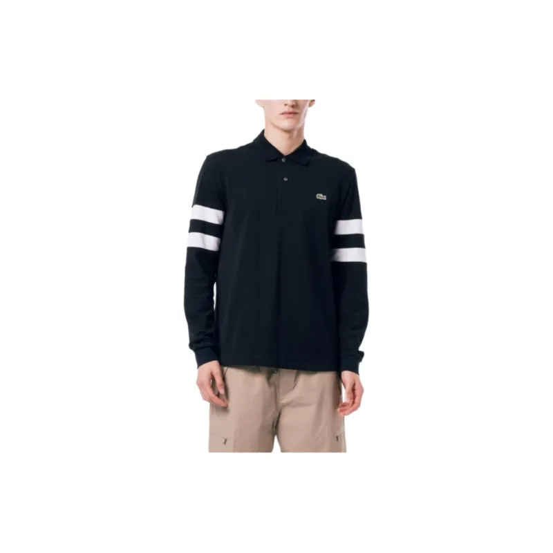 LACOSTE Polo Shirts Men Black-2