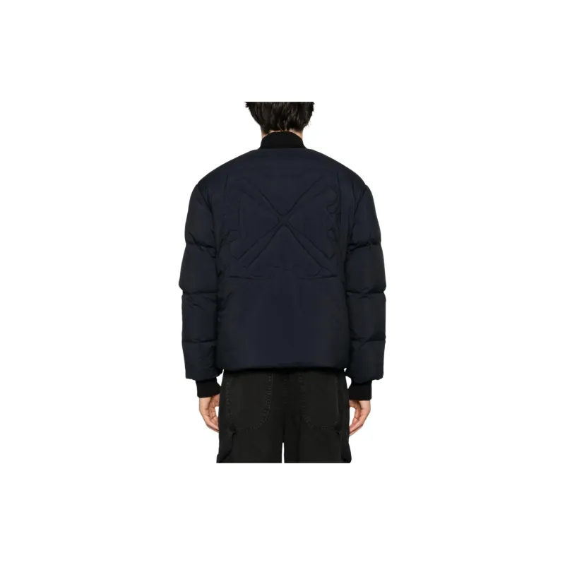 OFF WHITE Arrows Motif Long Sleeved Down Jacket-2