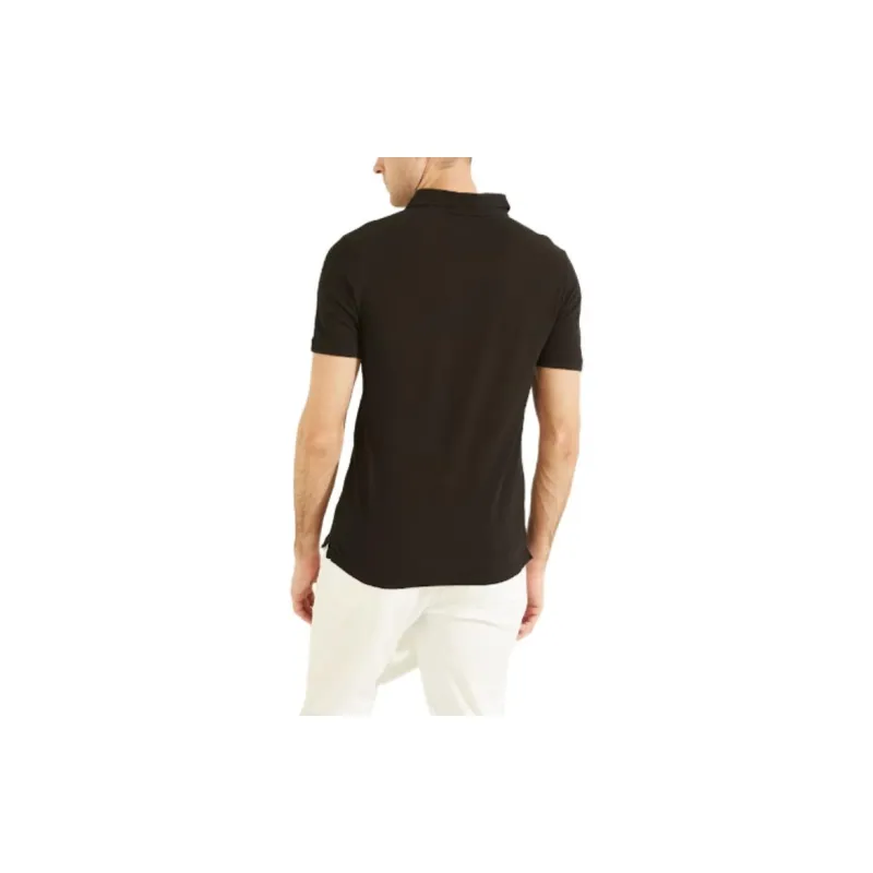 GUESS Washed Polo Polo Shirt Men's Black-2