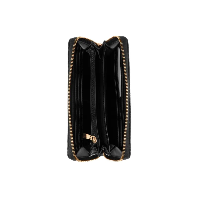 GUESS Artificial Leather Wallet Women's Black-3