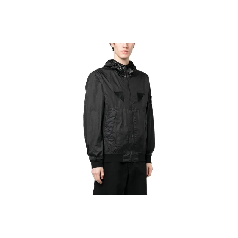 STONE ISLAND Jackets Coats Men's Black-3