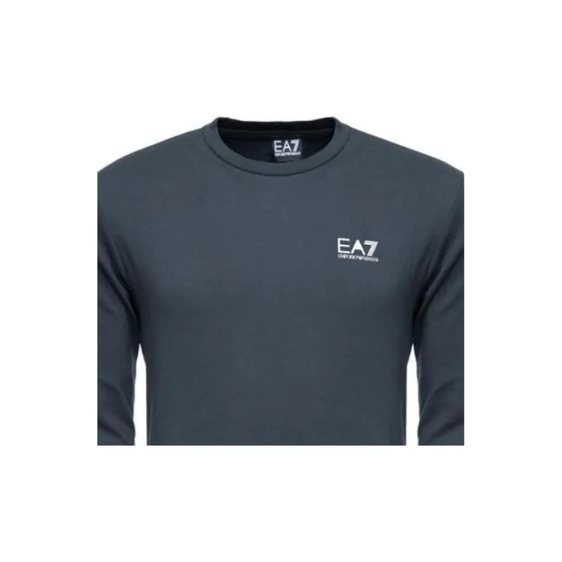 EMPORIO ARMANI EA7 Sweatshirts Men Blue Gray-3