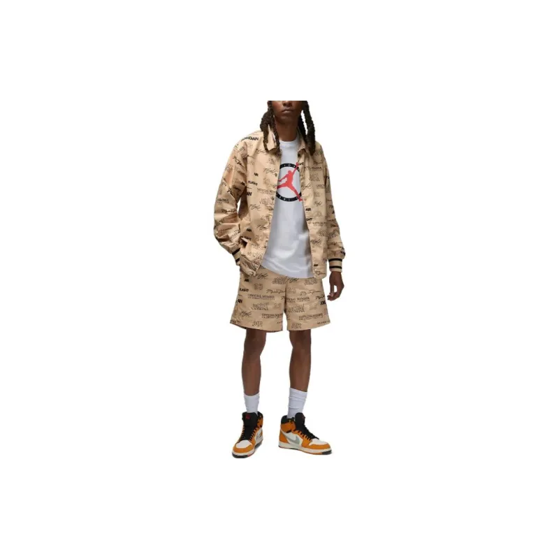 Jordan Flight MVP Jacket Men's Khaki-2