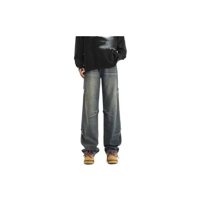 PAINT STAIN Jeans Unisex Dark Purple-181