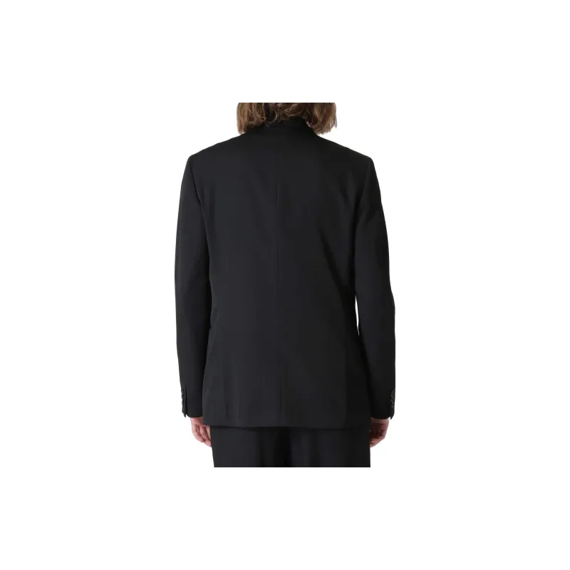 Yohji Yamamoto Single breasted Wool Blazer-3