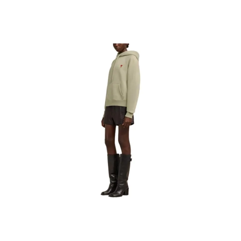 AMIPARIS Ami De Coeur embroidered Zip up Hoodie-4