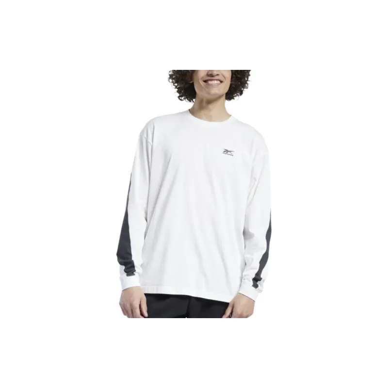 Reebok T-Shirts Unisex Pink White-2