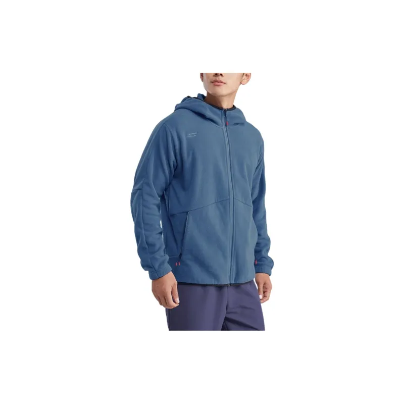 Skechers Polar Fleece Sports Lifestyle Collection Jacket Men's Copenhagen Blue-2