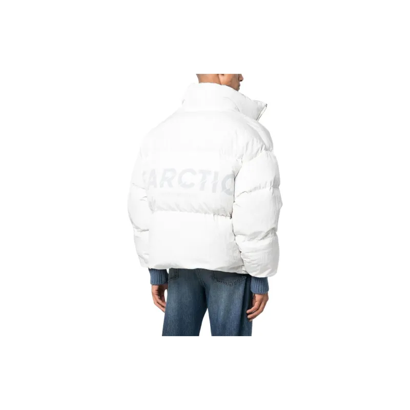 EMPORIO ARMANI Sustainable Collection Down Jackets Men White-3