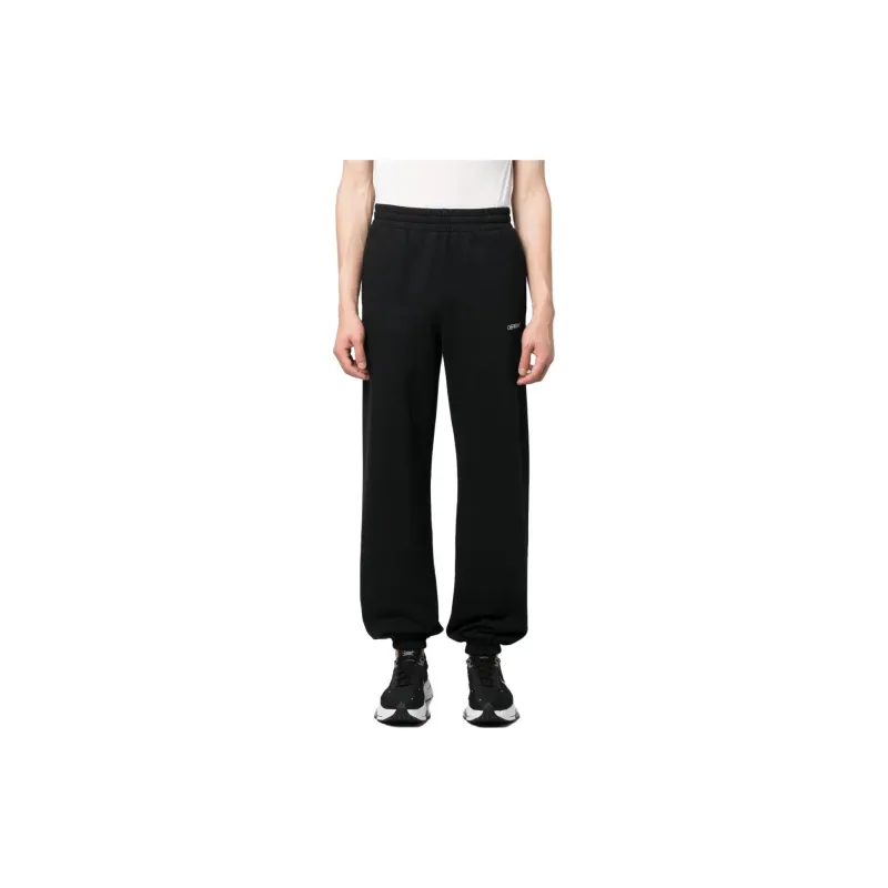 OFF WHITE Knitted Sweatpants Men Black-2